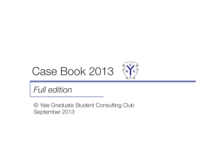 Consulting Case Book 2013: Business Case Studies