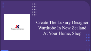 Create The Luxury Designer Wardrobe In New Zealand At Your Home, Shop