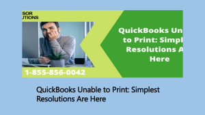 Troubleshooting QuickBooks Unable to Print Issues for Efficient Workflow