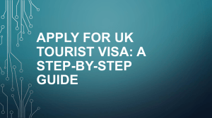 Apply for UK Tourist Visa A Step-by-Step Guide