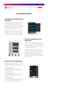 Ipad Charging Station