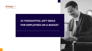 25 Thoughtful Gift Ideas for Employees on a Budget 