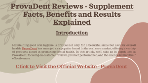 ProvaDent  teeth  Reviews