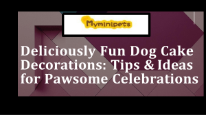 Custom Dog Cake Decorations for Every Celebration