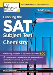 DOWNLOAD Cracking the SAT Subject Test in Chemistry 16th Edition Everything You Need to Help 