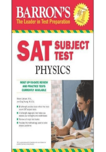 DOWNLOAD Barron s SAT Subject Test Physics