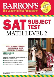 AMAZING BOOK Barron s SAT Subject Test Math Level 2