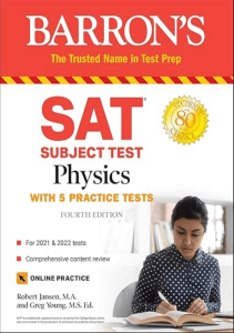 BEST BOOK SAT Subject Test Physics With Online Tests Barron s Test Prep 