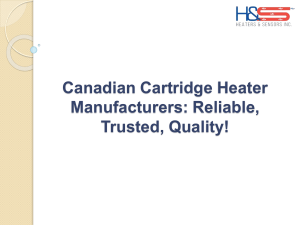 Canadian Cartridge Heater Manufacturers: Excellence in Every Heater!