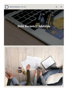 Debt Recovery Adelaide