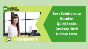 Resolving QuickBooks Desktop 2019 Update Error for Smooth Functionality