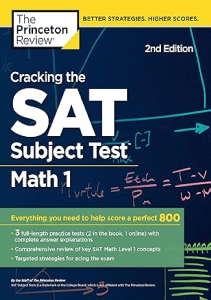 Cracking the SAT Subject Test in Math 1 2nd Edition Everything You Need to Help Score a 