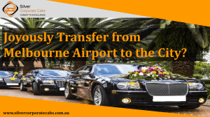 Transfer from Melbourne Airport to the City