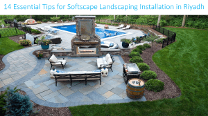 14 Essential Tips for Softscape Landscaping Installation in Riyadh