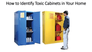 How to Identify Toxic Cabinets in Your Home