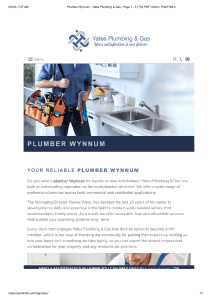 Plumber Wynnum