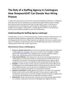 Staffing Agency in Cutchogues