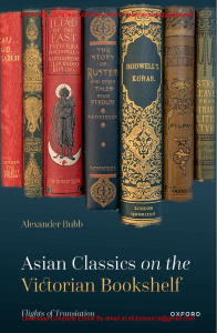 EBook For Asian Classics on the Victorian Bookshelf Flights of Translation 1st Edition By Alexander Bubb