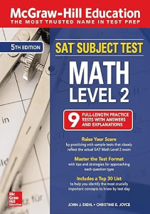 McGraw Hill Education SAT Subject Test Math Level 2 Fifth Edition