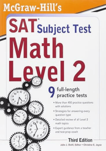 AMAZING BOOK McGraw Hill s SAT Subject Test Math Level 2 3rd Edition McGraw Hill Education SAT 