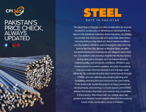 Steel Rate in Pakistan.