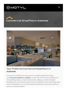 Commercial Shopfitters Adelaide