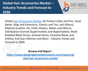 Global Hair Accessories Market