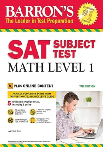 REVIEW SAT Subject Test Math Level 1 with Online Tests