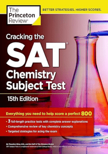 Cracking the SAT Chemistry Subject Test 15th Edition College Test Preparation 