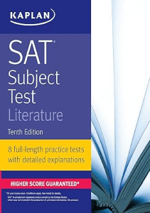 THE BOOK SAT Subject Test Literature Kaplan Test Prep 