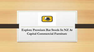 Explore Premium Bar Stools In NZ At Capital Commercial Furniture