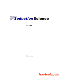 Vitalio, Derek - Seduction Science Volume I