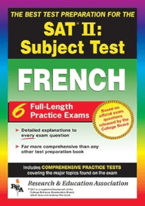 THE BOOK SAT French Subject Test The Best Test Prep SAT PSAT ACT College Admission Prep 