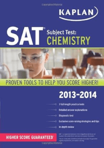 BEST BOOK Kaplan SAT Subject Test Chemistry 2013 2014 Kaplan Test Prep 