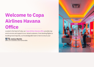 Welcome to Copa Airlines Havana Office