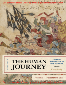 eBook (EPUB) The Human Journey A Concise Introduction to World History, Prehistory to 1450 2e Kevin Reilly