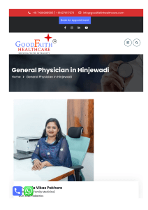 General Physician in Hinjewadi