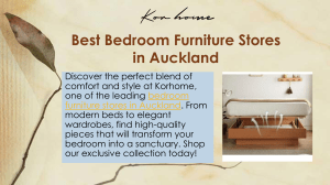 Best Bedroom Furniture Stores in Auckland