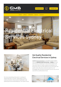 Residential Electrical Services Sydney