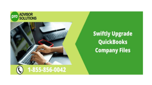 How to Upgrade QuickBooks Company Files Easily for Improved Performance