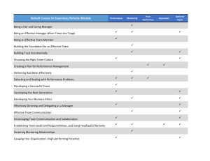 Skillsoft Supervisory Refresher Courses Overview