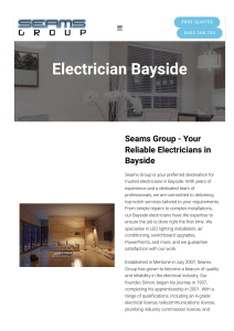 Electrician Bayside