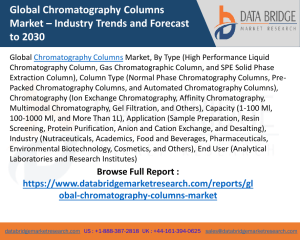 Chromatography Columns