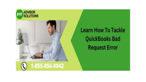 QuickBooks Bad Request Error and How to Fix It