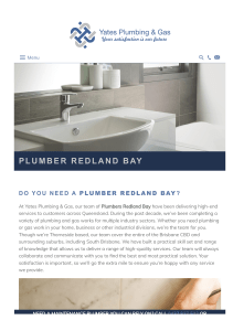 Plumber Redland Bay