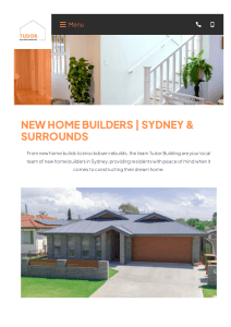 Home Builders Western Sydney