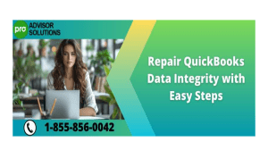 How to Repair QuickBooks Data Integrity Issues