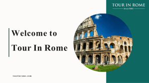 Customized Vacation Specialists in Italy