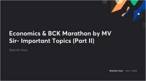 Economics  BCK Marathon by MV Sir Important Topics Part II with anno (1)