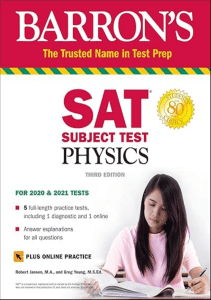 READING SAT Subject Test Physics with Online Test Barron s Test Prep 